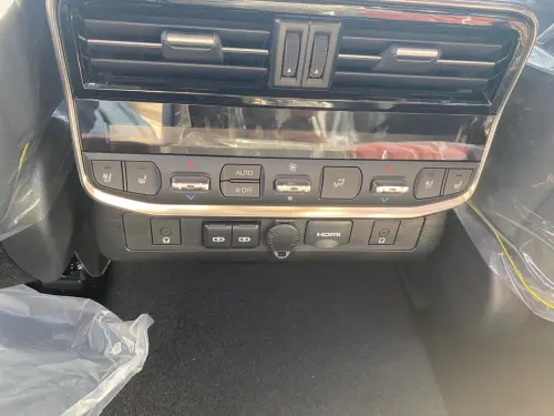 2026 Toyota Land Cruiser VXR  3.5L White Exterior Red and Black Interior
