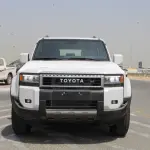  2026 Toyota Prado 2.4L Petrol White Exterior Black Interior - Thumbnail 1
