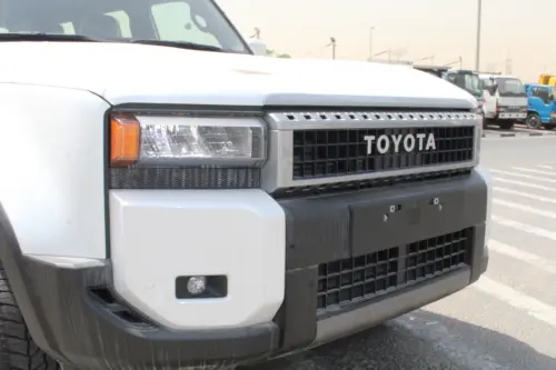  2026 Toyota Prado 2.4L Petrol White Exterior Black Interior