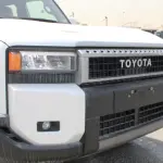  2026 Toyota Prado 2.4L Petrol White Exterior Black Interior - Thumbnail 4