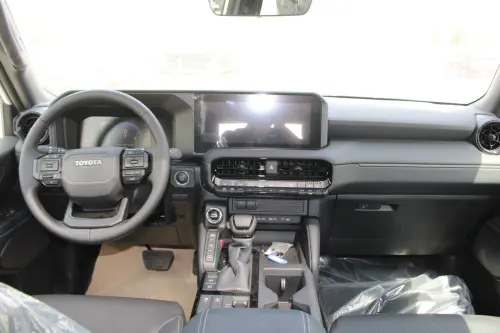  2026 Toyota Prado 2.4L Petrol White Exterior Black Interior