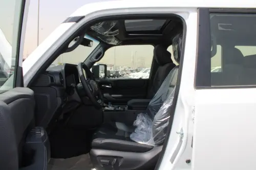  2026 Toyota Prado 2.4L Petrol White Exterior Black Interior