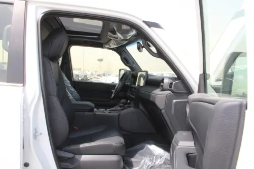  2026 Toyota Prado 2.4L Petrol White Exterior Black Interior