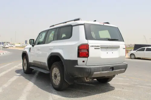  2026 Toyota Prado 2.4L Petrol White Exterior Black Interior
