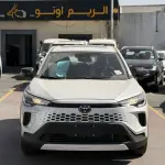 2025 Toyota Corolla Cross White Hybrid Automatic New - Thumbnail 1