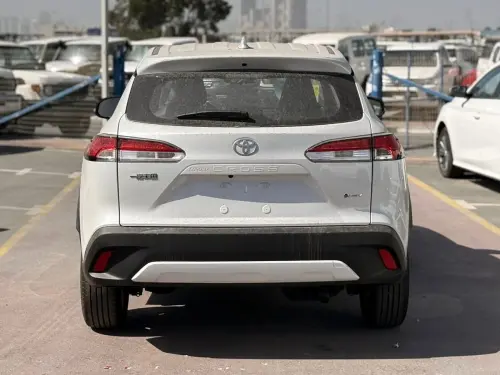 2025 Toyota Corolla Cross White Hybrid Automatic New