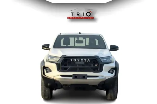 TOYOTA HILUX GR SPORT 2026 MODEL YEAR FULL OPTION WHITE COLOR EXTERIOR