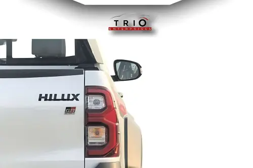 TOYOTA HILUX GR SPORT 2026 MODEL YEAR FULL OPTION WHITE COLOR EXTERIOR