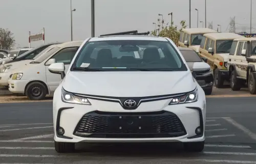 2025 Toyota Corolla 1.8 Hybrid White Exterior Black Interior