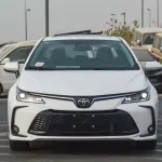 2025 Toyota Corolla 1.8 Hybrid White Exterior Black Interior - Thumbnail 1