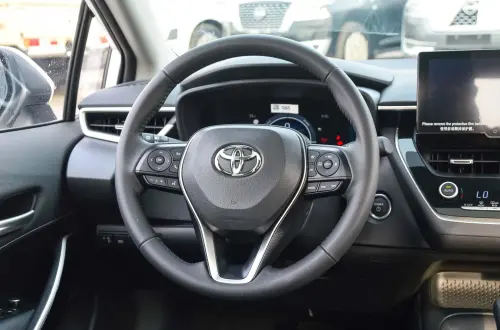 2025 Toyota Corolla 1.8 Hybrid White Exterior Black Interior