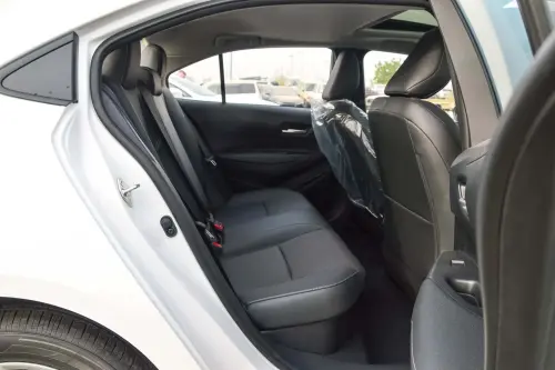 2025 Toyota Corolla 1.8 Hybrid White Exterior Black Interior
