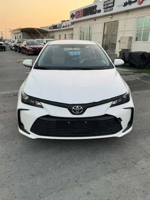 Toyota Corolla XLI 2025 Model Year White Exterior