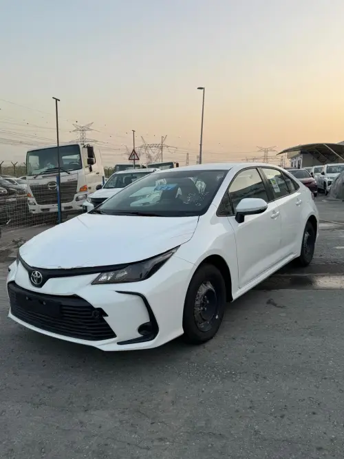 Toyota Corolla XLI 2025 Model Year White Exterior