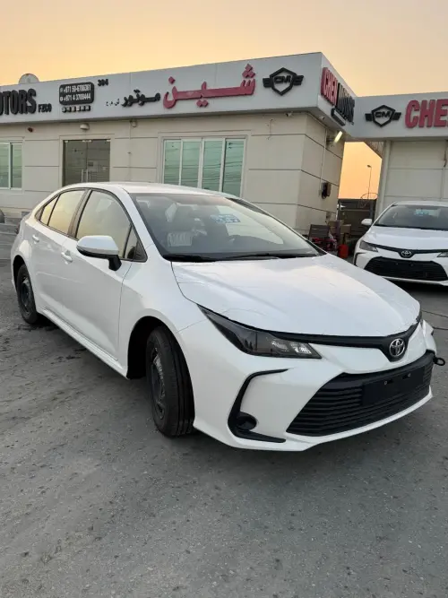 Toyota Corolla XLI 2025 Model Year White Exterior