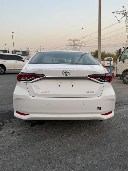 Toyota Corolla XLI 2025 Model Year White Exterior