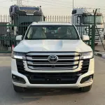 Toyota Land Cruiser 300 GXR 2026 Model Year 3.5L hybrid White Color Exterior - Thumbnail 1