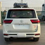 Toyota Land Cruiser 300 GXR 2026 Model Year 3.5L hybrid White Color Exterior - Thumbnail 5