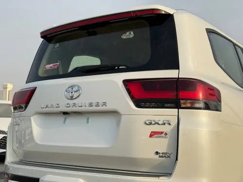 Toyota Land Cruiser 300 GXR 2026 Model Year 3.5L hybrid White Color Exterior
