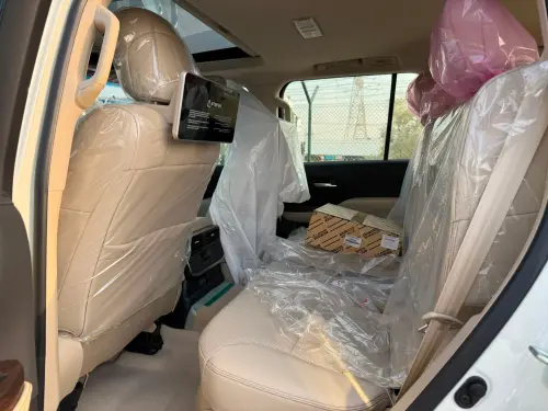 Toyota Land Cruiser 300 GXR 2026 Model Year 3.5L hybrid White Color Exterior