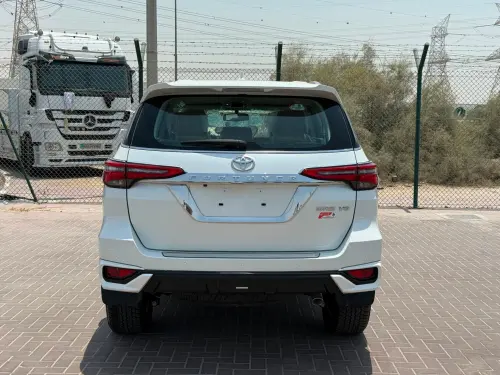 Toyota Fortuner Full Option 4.0L Petrol 2025 Model Year White Color Exterior