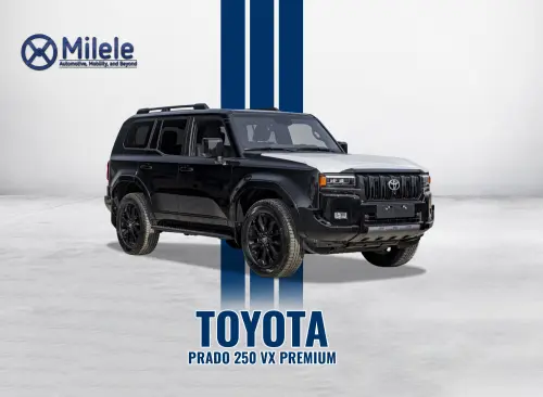 TOYOTA PRADO 250 VX PREMIUM 2026 MODEL YEAR  BLACK COLOR