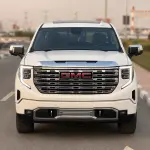 GMC Sierra Denali 5.3L Petrol 2022 Model Year White Color Exterior  - Thumbnail 2