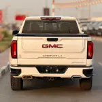 GMC Sierra Denali 5.3L Petrol 2022 Model Year White Color Exterior  - Thumbnail 4