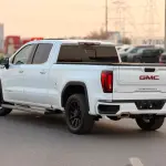 GMC Sierra Denali 5.3L Petrol 2022 Model Year White Color Exterior  - Thumbnail 5