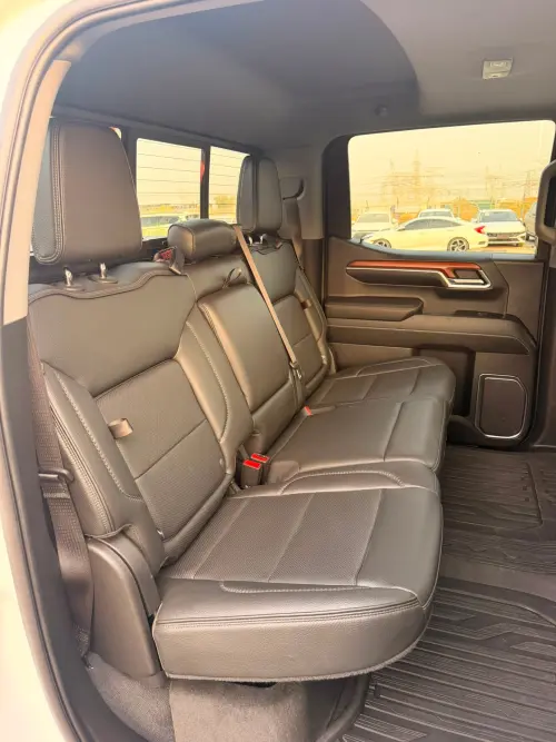 GMC Sierra Denali 5.3L Petrol 2022 Model Year White Color Exterior 
