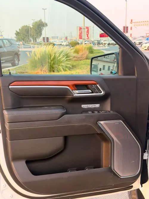 GMC Sierra Denali 5.3L Petrol 2022 Model Year White Color Exterior 
