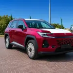 2026 Toyota RAV4 XLE Petrol Red Color Exterior - Thumbnail 3