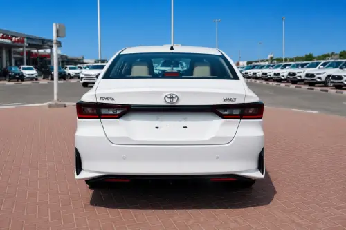 2026 Toyota Yaris G Petrol White Color Exterior