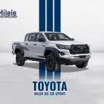 TOYOTA HILUX GRS 4.0P AT MODEL YEAR 2026 WHITE COLOR - Thumbnail 1