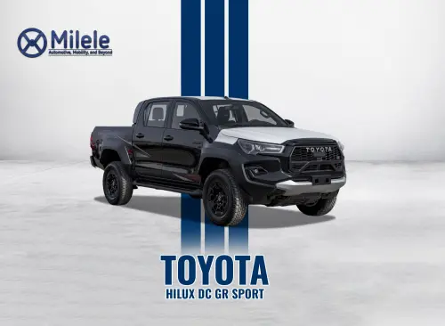 TOYOTA HILUX DC GR SPORT 2.4L 2026 MODEL YEAR BLACK COLOR