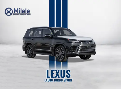 LEXUS LX600 TURBO SPORT 3.5L AT 2026 MODEL YEAR BLACK COLOR