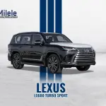 LEXUS LX600 TURBO SPORT 3.5L AT 2026 MODEL YEAR BLACK COLOR - Thumbnail 1