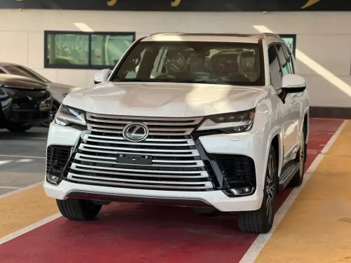 Lexus LX600 Turbo Sport 2026 Model year 3.5L V6 White Color Exterior
