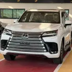 Lexus LX600 Turbo Sport 2026 Model year 3.5L V6 White Color Exterior - Thumbnail 1