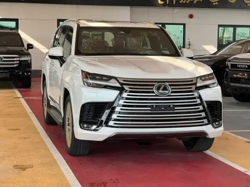 Lexus LX600 Turbo Sport 2026 Model year 3.5L V6 White Color Exterior