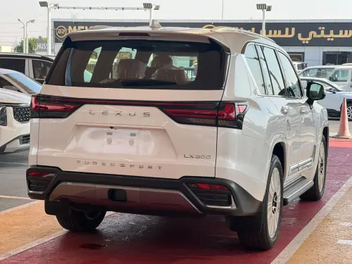 Lexus LX600 Turbo Sport 2026 Model year 3.5L V6 White Color Exterior