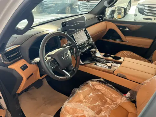 Lexus LX600 Turbo Sport 2026 Model year 3.5L V6 White Color Exterior