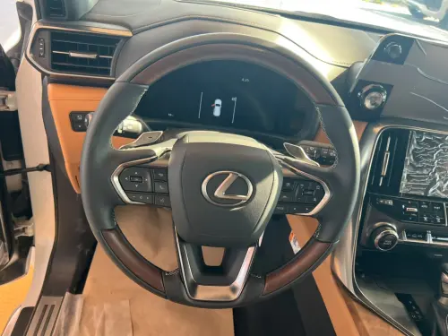 Lexus LX600 Turbo Sport 2026 Model year 3.5L V6 White Color Exterior