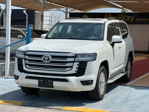 Toyota Land Cruiser 300 GXR 2026 Model Year 3.5L Basic Option - White