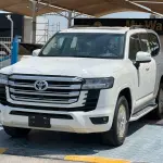 Toyota Land Cruiser 300 GXR 2026 Model Year 3.5L Basic Option - White - Thumbnail 2