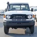 Toyota Land Cruiser LC 78 2026 Model Year 4.0 Petrol Manual - White - Thumbnail 1