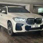 BMW X6 M Kit 2021 Model Year 3.0L Petrol White Exterior - Thumbnail 2
