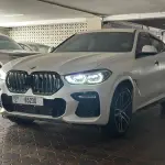 BMW X6 M Kit 2021 Model Year 3.0L Petrol White Exterior - Thumbnail 3