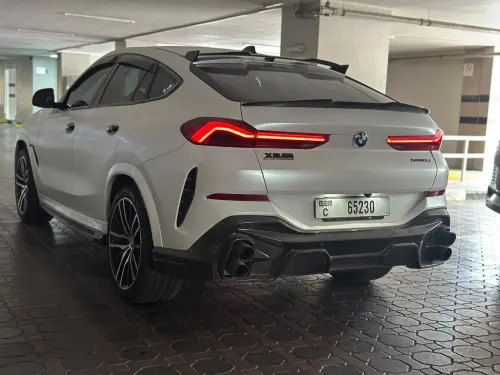 BMW X6 M Kit 2021 Model Year 3.0L Petrol White Exterior