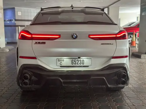 BMW X6 M Kit 2021 Model Year 3.0L Petrol White Exterior